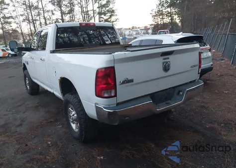 2010 Dodge Ram 2500 Slt из США, поврежденный, VIN 3D7UT2CL0AG124203